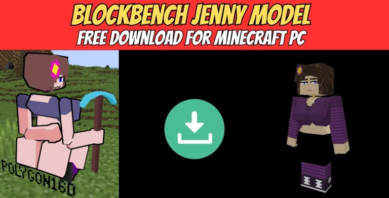 Blockbench Jenny Model Free Download for Minecraft PC